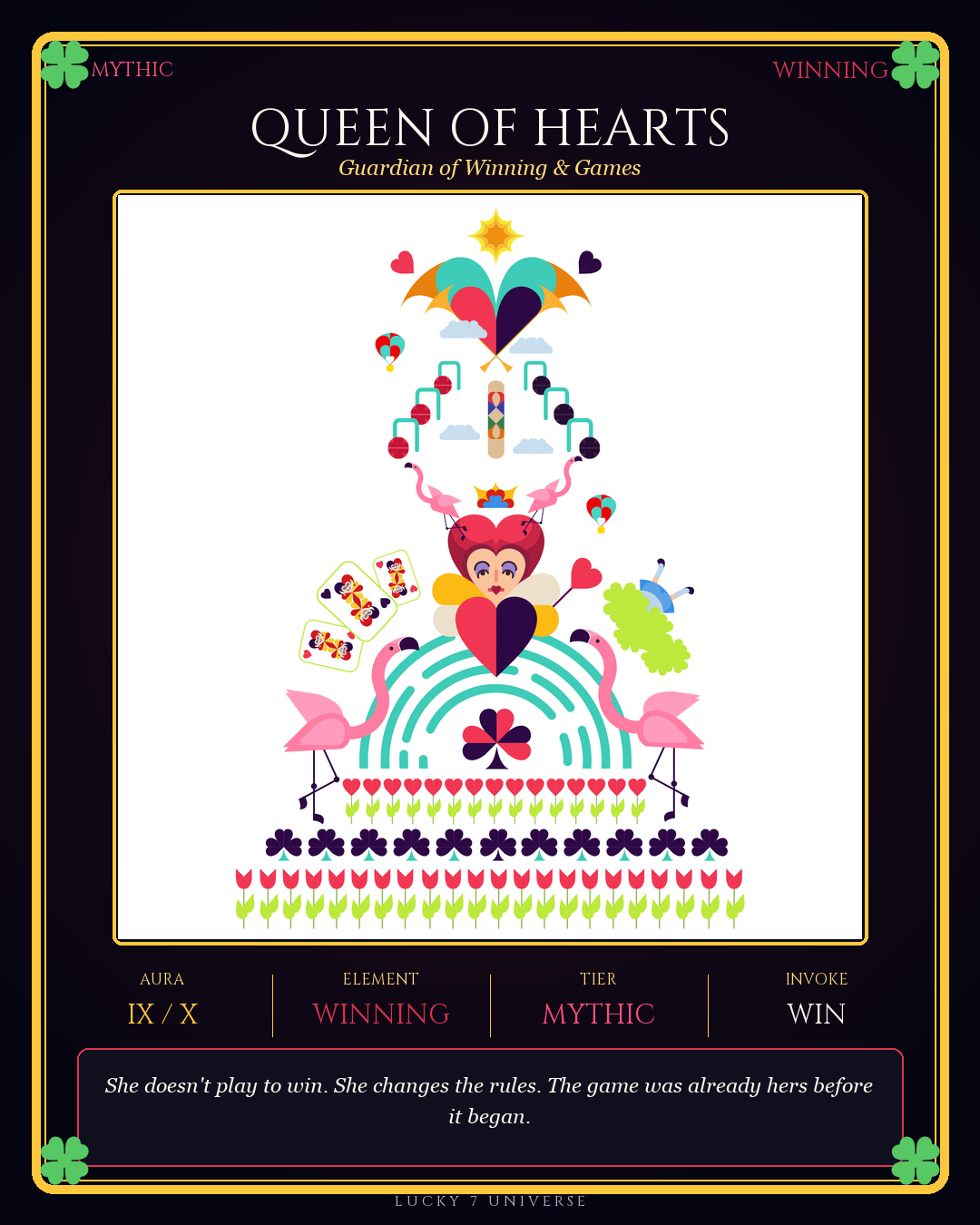 Queen of Hearts — Guardian of Winning