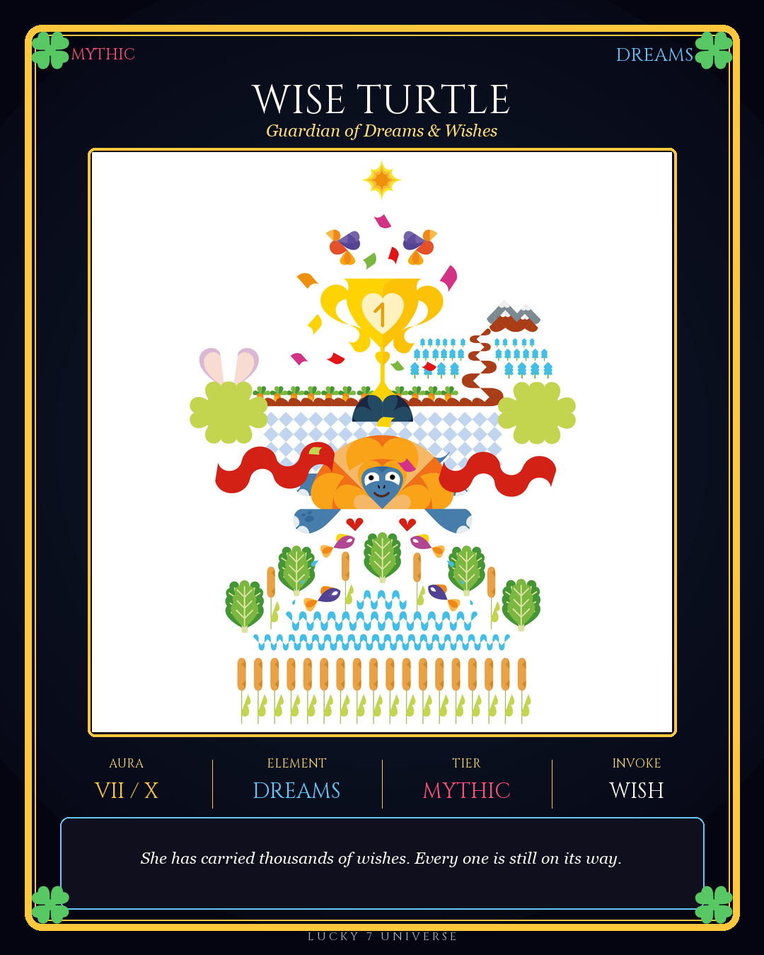 Wise Turtle — Guardian of Dreams